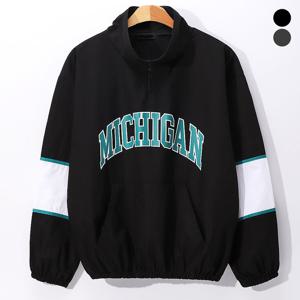 [후앙스] 오버핏 미시간 아노락집업 BNJP5101