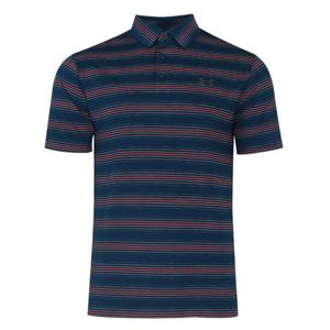 언더아머 남성 히트기어 반팔 골프티셔츠 1253479-491