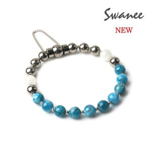 스와니  블루카이언나이트 M (남성용) 티타늄팔찌(T000056B)