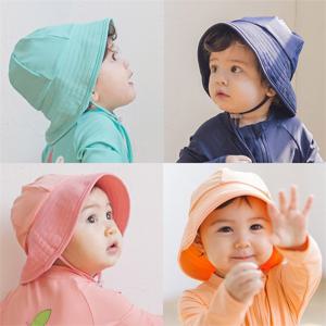 [베베샤]아기 유아 베이비햇 벙거지 썬블럭모자 자외선차단 모자