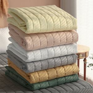 헬로우슬립 메종 순면60수 고정밴딩 침대패드(SS)-6color