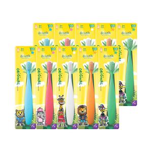 [브리스틱] 에르고 유아칫솔 2단계 10개 세트