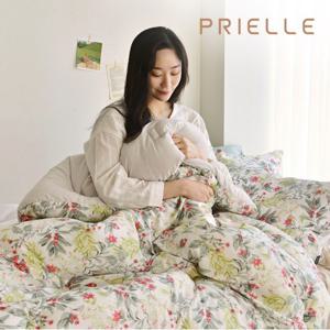 [쁘리엘르] 메이블라썸 렌징 모달 차렵이불베개세트Q