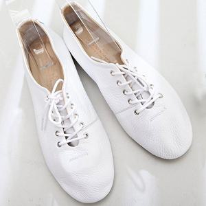 [더힐슈즈] 가죽 여성로퍼 옥스포드 플랫슈즈 단화 2cm