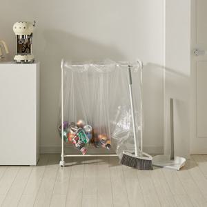 아이템톡 원터치 이동식 분리 수거함+쓰레기봉투 50L 100매