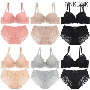 [핫세일] 예쁜 플라워 레이스/누디 속옷 ABC컵 브라팬티2종SET