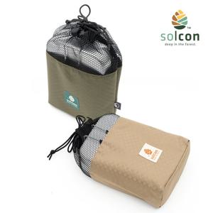 쏠콘 다용도 사각반합 파우치 L 사이즈 트란지아 반합