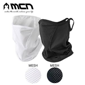 MCN SR1 K매쉬 마스크 블랙/화이트 냉감마스크 자전거
