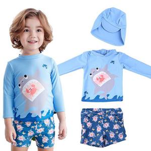 [조이멀티]상어 속 꽃게 래쉬가드 3종세트(90-140) 700033