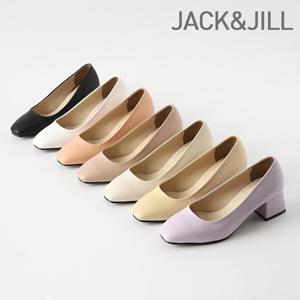 [잭앤질]잭앤질 베이직 통굽 펌프스(JA1109)