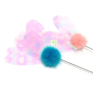 힐링타임 밍크나비 메롱스틱 고양이낚시대 장난감