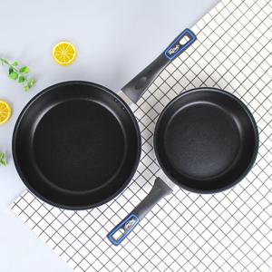 도루코 퓨어라이트 애쉬블루 2종세트 후라이팬(20cm+24cm)