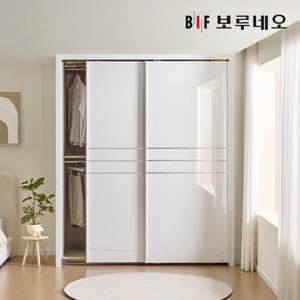 보루네오 10cm 라인 슬라이딩 작은방 붙박이장 4자 5자 6자 7자