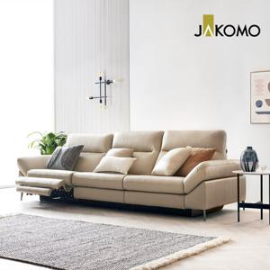 [자코모]에비뉴엘 리클라이너 4인 슈렁큰 천연면피 소가죽 소파
