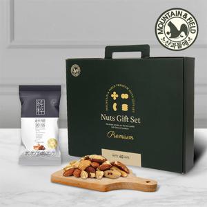 [산과들에] 오직견과 하루견과 순수가온 40봉 견과 선물세트