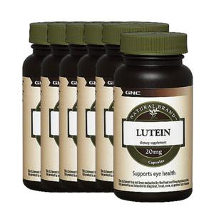 [지앤씨] 네츄럴브랜드 루테인 20mg 60캡슐 x6