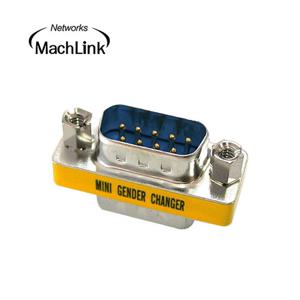 마하링크 D-SUB 2열 9핀 수 수 M/M 변환 젠더 ML-S003