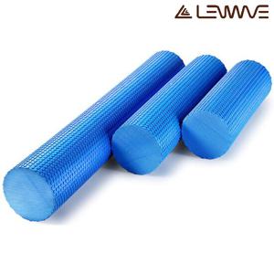 런웨이브 육각 돌기 폼롤러 스트레칭 90cm 전신 마사지 요가