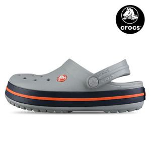 크록스 크록밴드 클로그 라이트그레이 11016-01U