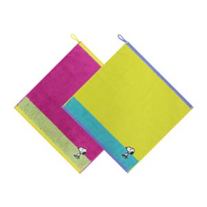 [송월타올]스누피컬러36 고리타월/어린이집수건 3장