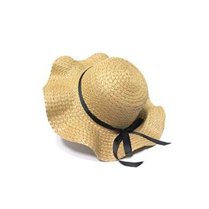우아해 아동모자 여름 밀짚 페도라 아동비치모자