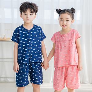 풍기인견 아동 캐릭터 하트고양이 상하세트 택1