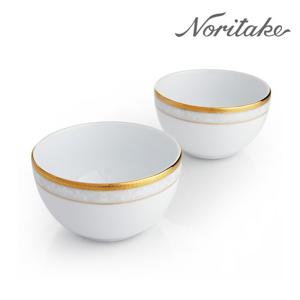 [노리다케] 4335 햄프셔골드 밥공기 2P