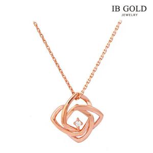 아이비골드 14K GOLD [ 목걸이] GN 로즈티아라