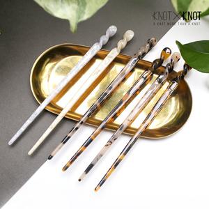 [KNOTXKNOT] 구름처럼 가벼운 셀룰로오스 트위스트 비녀