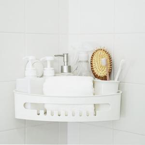 하비비 1초 흡착 코너 선반  무타공 욕실 주방 다용도선반