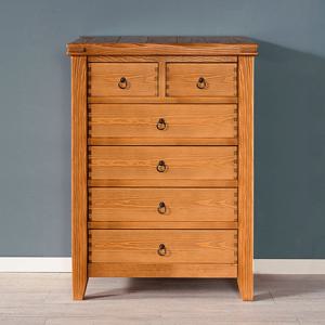 [마루엔개비] 우리목 5단 서랍장 원목가구