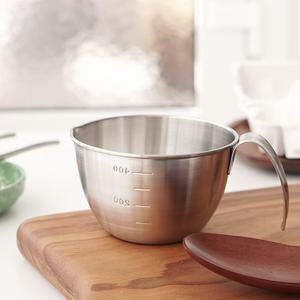 국산304 스텐 라면 계량컵 믹싱볼 500ml