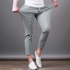 스댕클럽 남성용 고탄력 아이스 치노 밴드 바지 SCH210-3