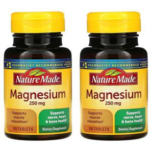 Nature Made 네이처메이드 마그네슘 250mg 100정 2팩