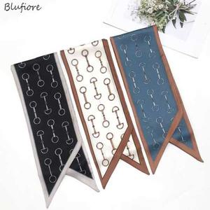 [블루피오레] G고리 트윌리 롱타이 스카프 AF3809