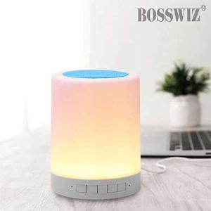 보스위즈 BS80 블루투스 스피커 무드 램프 터치 3W RGB라이트 LE