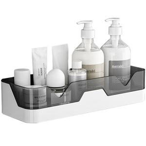 세븐프리 접착식 욕실선반PP 블랙