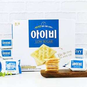 해태 아이비 309g / 저칼로리 크래커 카나페 과자