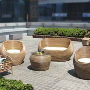 사라방드 몰디브 동글이 내추럴 라탄소파세트B