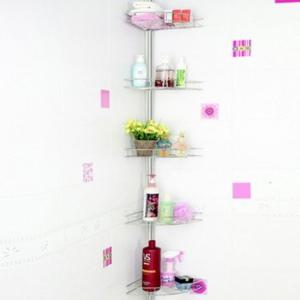 5단 코너스텐 선반/욕실용품/욕실장/화장실선반