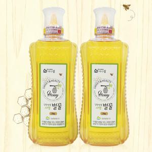 [강원양봉] 허니드림 사양벌꿀 2kgx2통(튜브)