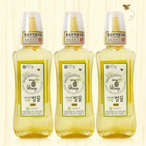[강원양봉] 허니드림 사양벌꿀 500gx3통(튜브)