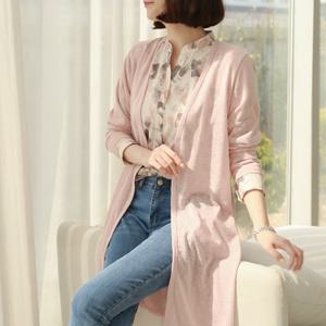 [웬디즈갤러리]슬라브 데일리 롱 가디건 ACD006