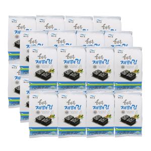 [너트리] 해우촌 해우 재래김 도시락김 (4gx16봉) 3팩 총48봉