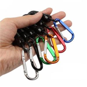 와이어 카라비너 등산 낚시 캠핑용품 타프 스토