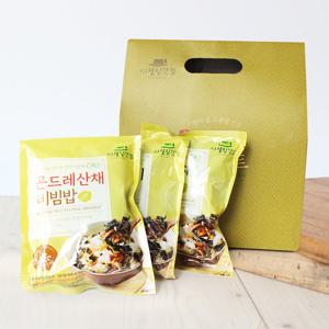 간편 비빔밥 나물 세트 (무청시래기/곤드래/산채비빔)