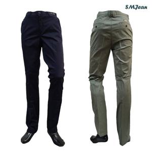 SMJ950 잔피엘 면바지 기본일자 노턱 남성 신사 바지 봄 여름