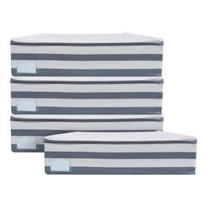 [이지백]자동요술압축팩 언더베드정리함 4개