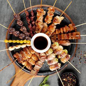 스페셜 모듬꼬치 15꼬치+매운고추소스 120g