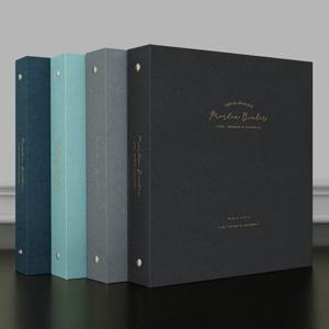 리코즈 모던바인더 앨범 대용량 사진 접착식 포켓식 초음파